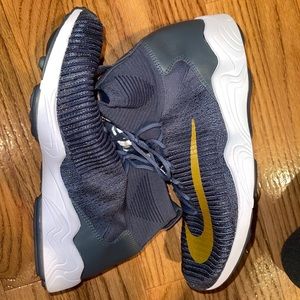 Nike Zoom Mercurial XI FK FC Mens 852616-400 Blue Fox Flyknit Shoes Size 10.5